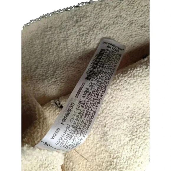 ZARA Cream & Black CONTRAST TRIM CROPPED KNITTED VEST - Picture 9 of 12